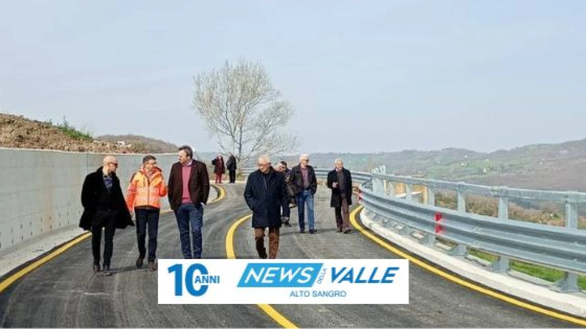 Lupara: inaugurata e riaperta la strada provinciale 73.